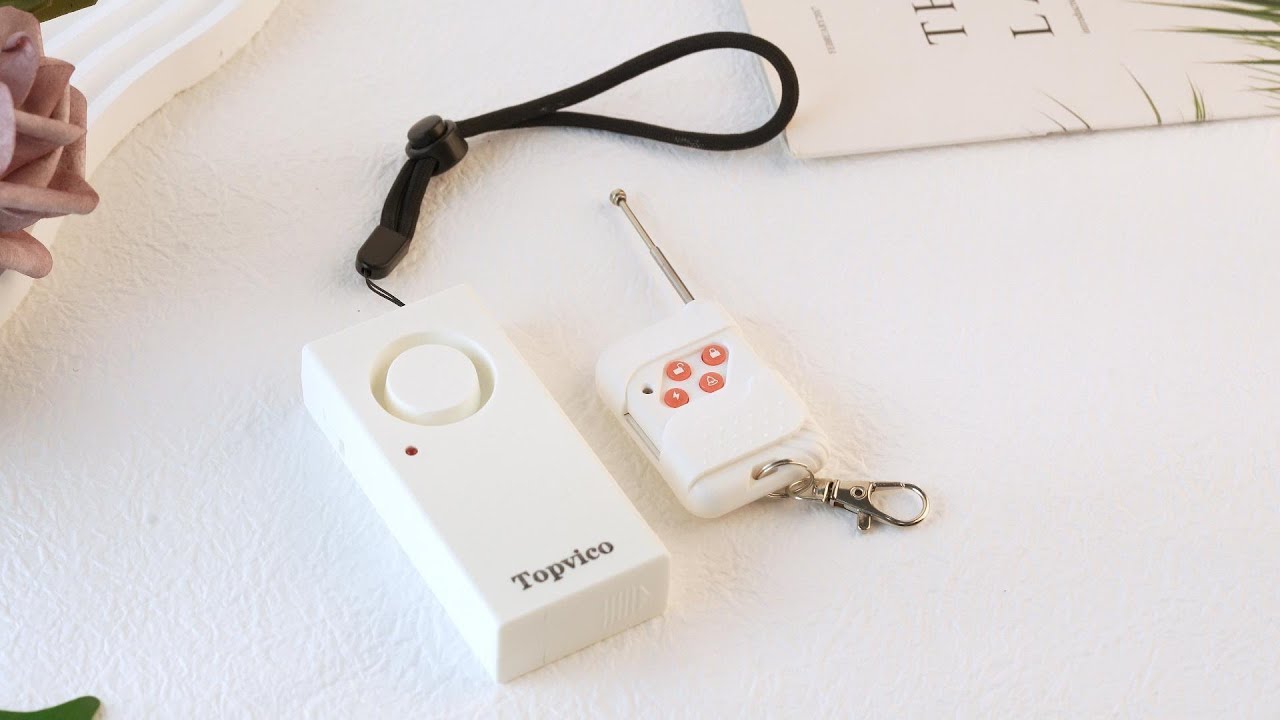 Topvico Portable Door Alarm Sensor: Ultimate Hotel Door Security & Travel Safety