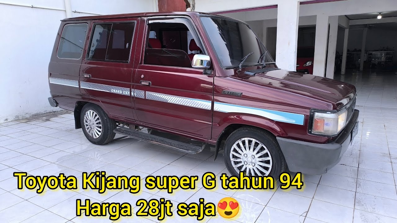 Toyota Kijang super G tahun 94,siap luwar pulau. 👍😍, harga 28jt saja‼️
