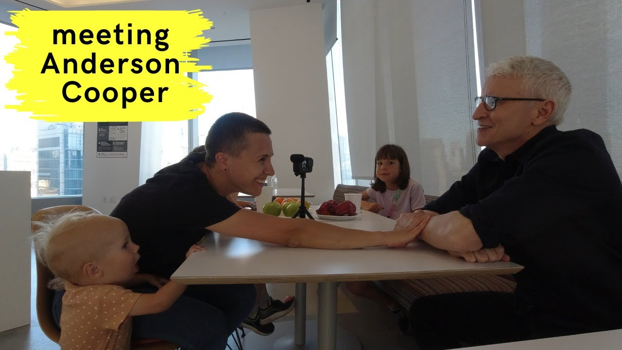 We visited Anderson Cooper in NY! And this is what he said