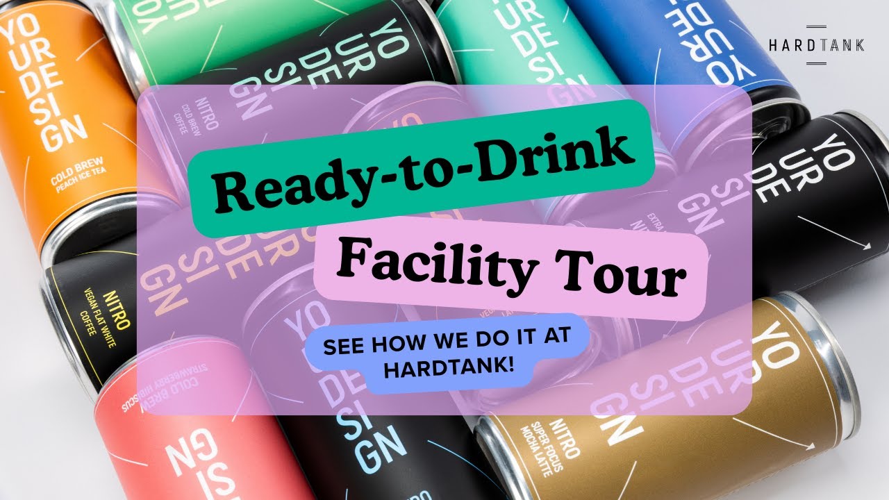 Hardtank RTD Facility Tour | How to Create Your Own Canned Beverage (Private Label)