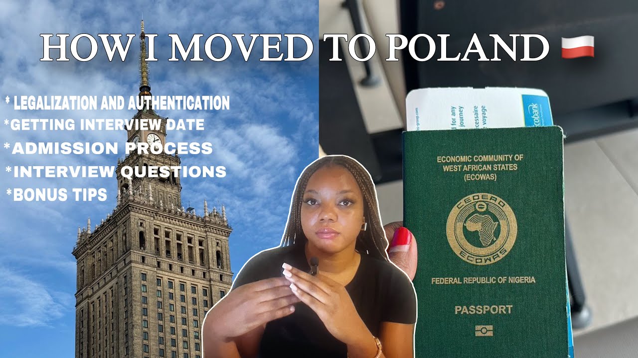 How I Moved to Poland 🇵🇱: Visa, Admission & Everything You NEED to Know!