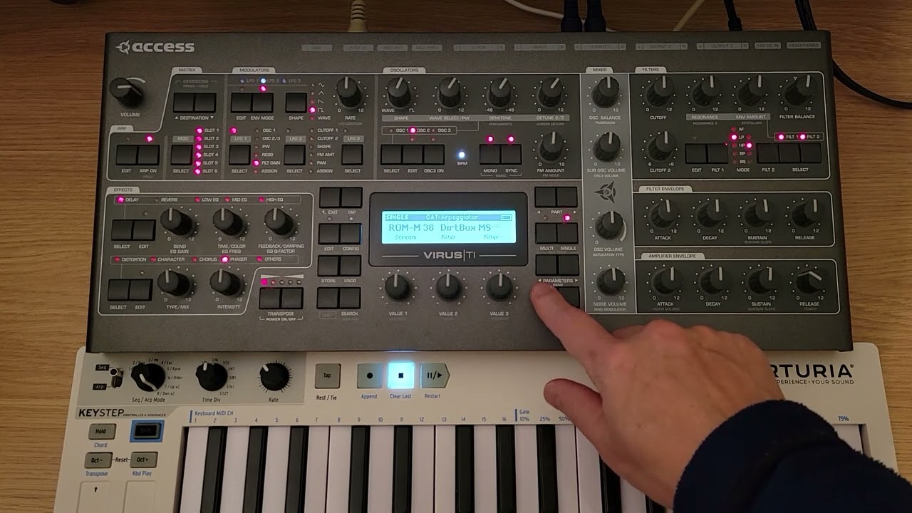 Space Sounds Demo of the Access Virus Ti2 Desktop