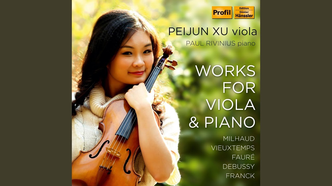 Sicilienne, Op. 78 (arr. for viola and piano)