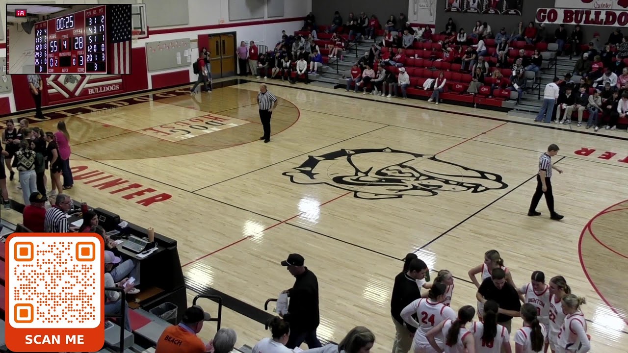 High School Basketball NWKL Tournament @ Quinter Semi- Finals
