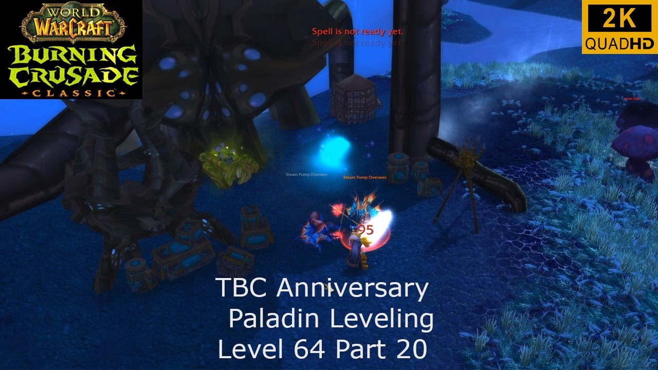 WoW TBC Anniversary | Paladin Leveling | Level 64 Part 20 | Retri Paladin PoV | No Commentary 2K