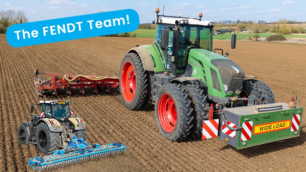 New Sugar Beet Drill on the Farm | Sprayer Breakdown | Fertilising + Power Harrowing