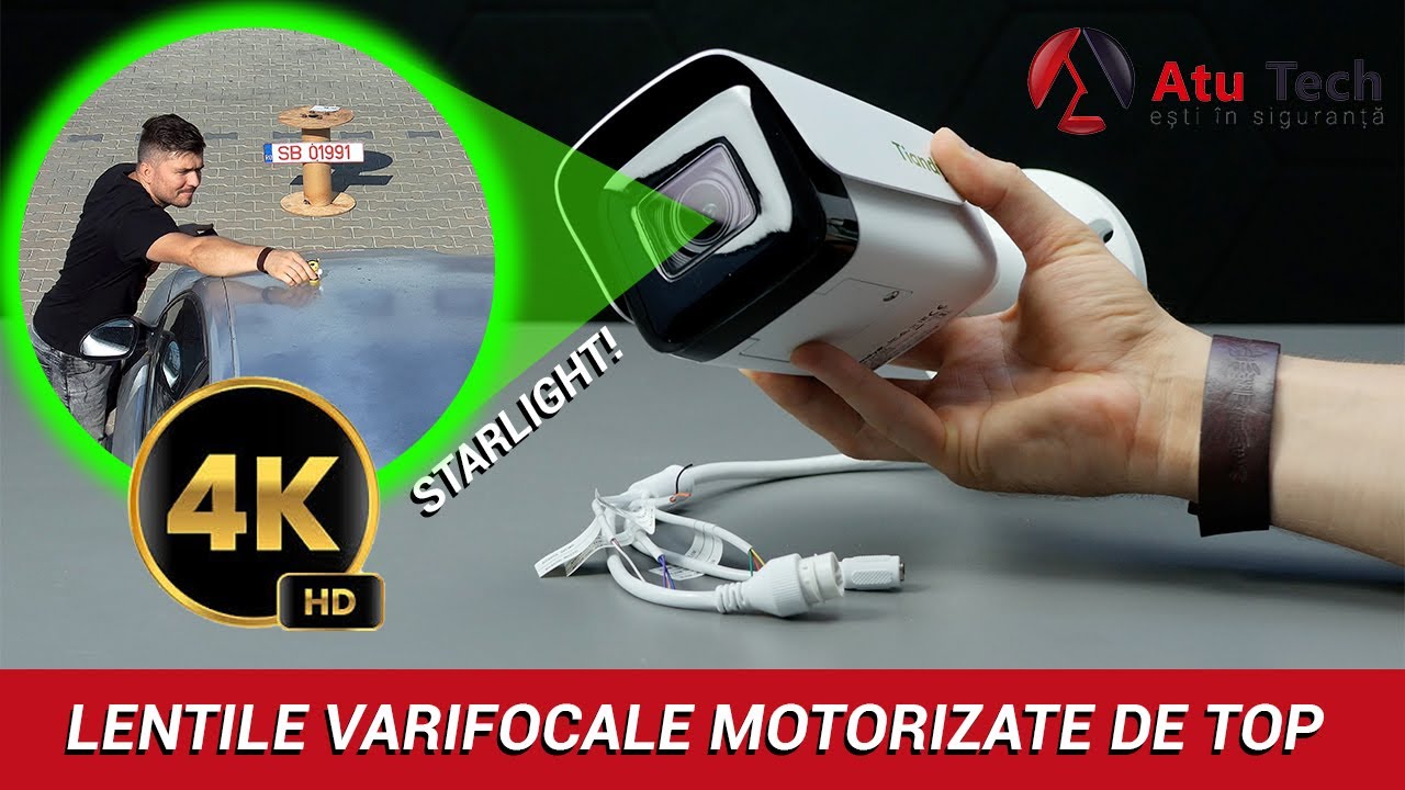 Camera IP Starlight Tiandy TC-C38TS-I8: Performanță de Top în Supraveghere la 8MP și IR de 80m