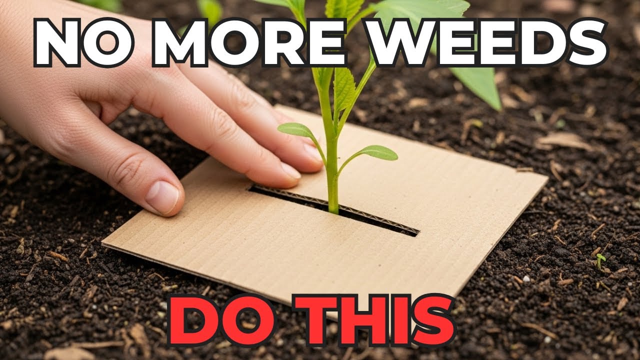 Why Amish Gardens Never Have Weeds - The One “Cardboard “ Method Big Ag Tried To Silence