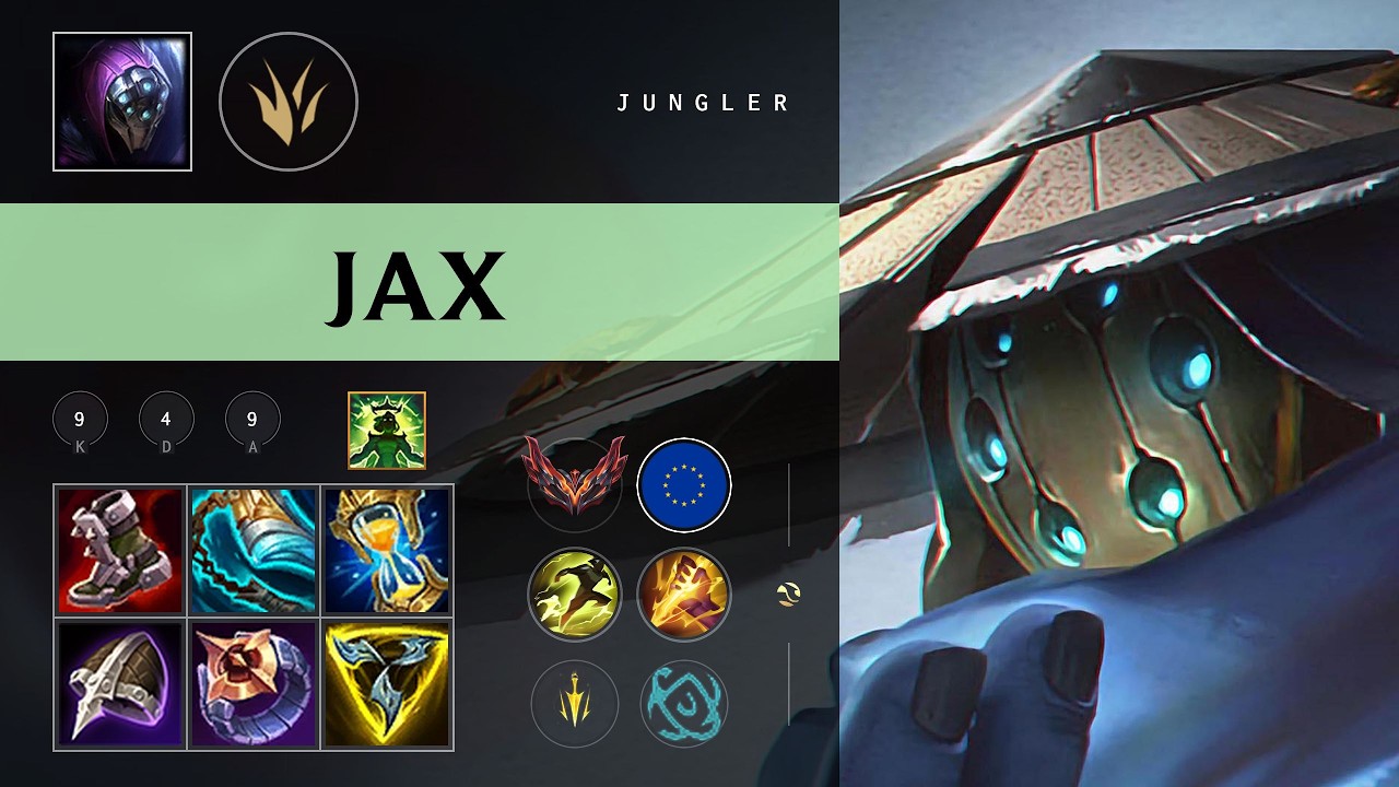 Jax Jungle vs Nocturne - EUW Grandmaster Patch 26.10