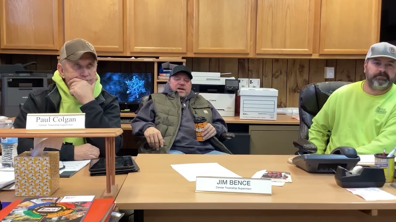 Center Township Supervisors Interview (1-7-26)