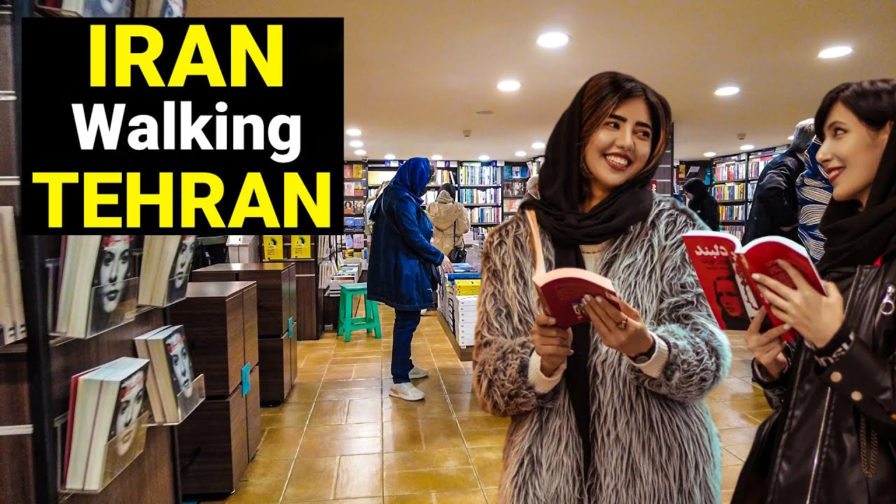 IRAN - Spacer po Shahre Ketab (Miasto Książek) w Teheranie 2022 Iran Teheran