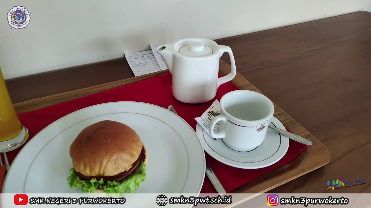 Sekolahnya Calon Chef !!! | PROFIL KOMPETENSI KEAHLIAN TATA BOGA SMKN 3 PURWOKERTO