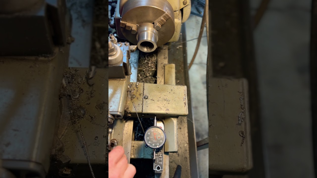 Facing in the Atlas lathe