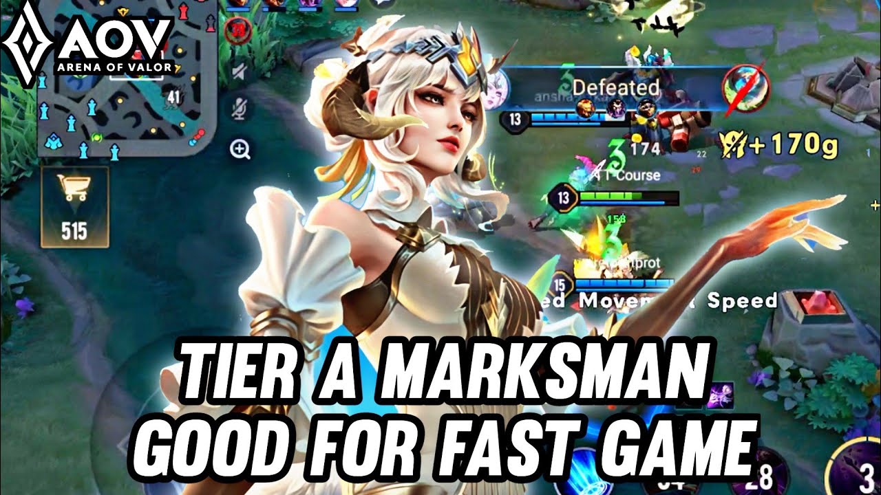 TEL'ANNAS GAMEPLAY | MARKSMAN TIER A - ARENA OF VALOR