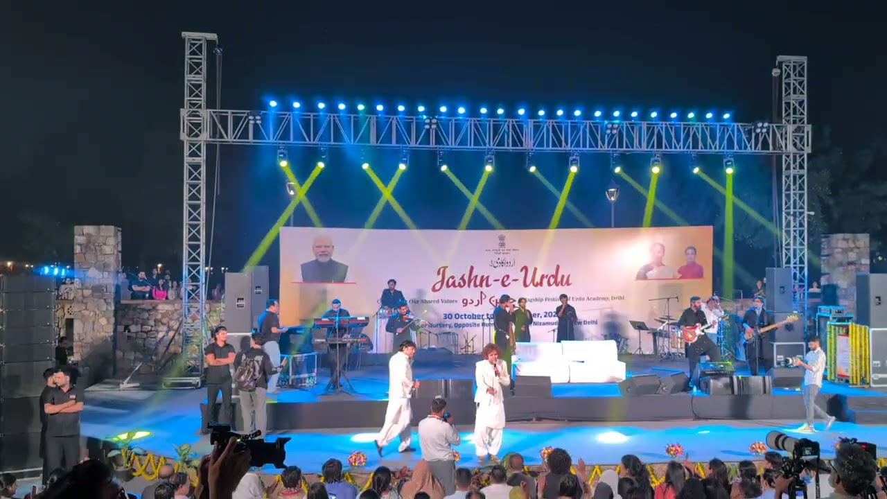 Mitwa | Salman Zaman Live | Jashn-e-Urdu 2025 | Sundar Nursery Delhi