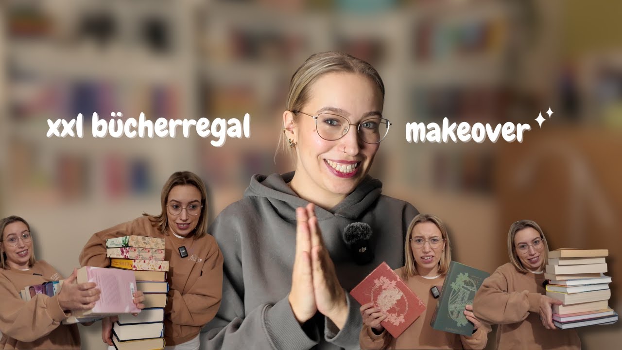 Ich habe über 100 Bücher aussortiert! aka. XXL Bücherregal Makeover