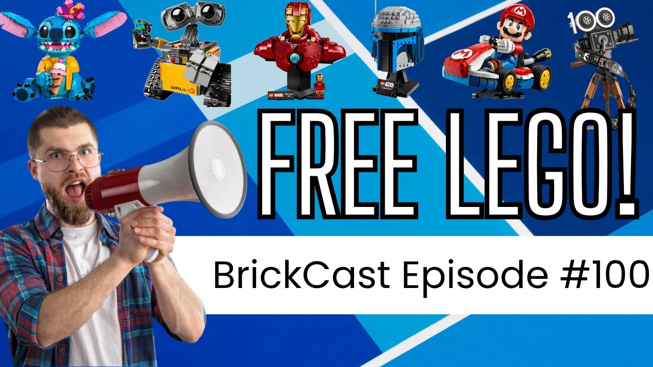 Celebrating 100 Episodes with a HUGE LEGO Giveaway!