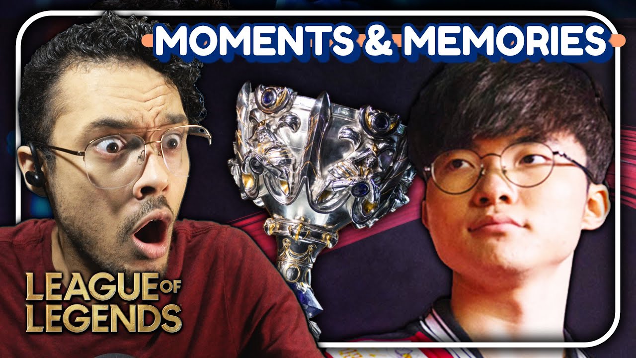 FAKER IS THE GOAT!! | Anime Fan Reacts to League of Legends Moments and Memories