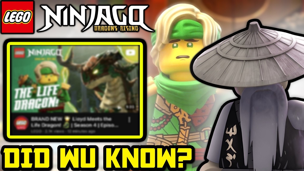 Знал ли об этом Мастер Ву? 🤔 Обсуждение 4 сезона Ninjago Dragons Rising!