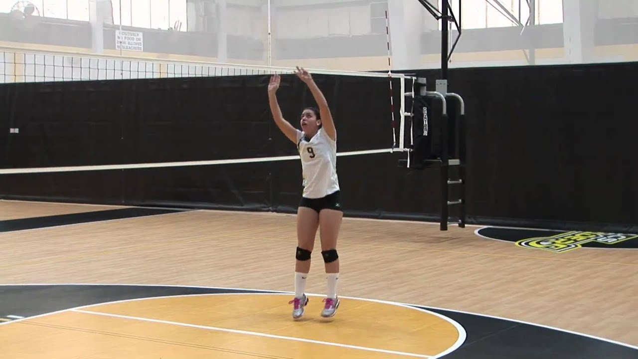 Maria Ines Zanotti, Left Handed Setter/RS, Volleyball Skills Video, Class of 2010