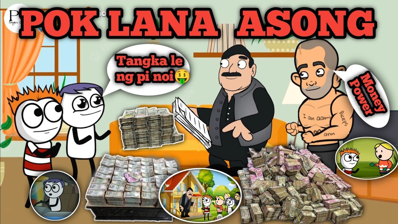 Karbi Funny Video 🤣 || Pok Lana Asong 🤑(organization) || Karbi Cartoon Video #funny #karbicartoon
