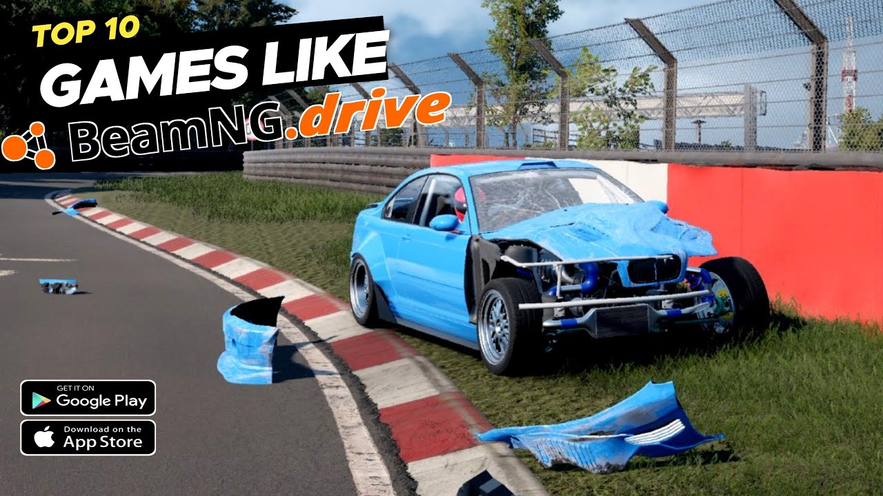 TOP 10 Best Realistic Car Crash Simulator Games like BeamNG Drive for Android & iOS 2024 &bull; Car Games