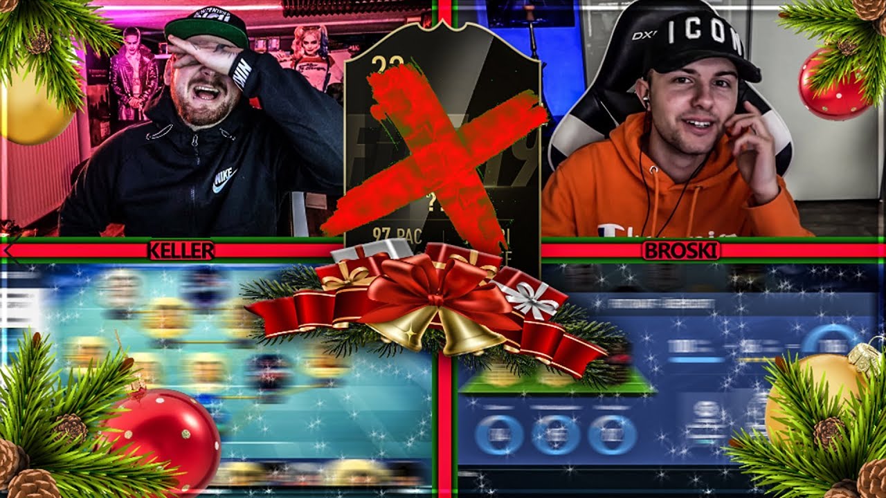 Wer muss ERSTEN WALKOUT an WEIHNACHTEN DISCARDEN 😱 FIFA 19 Fut Draft Battle vs Gamerbrother 🎄