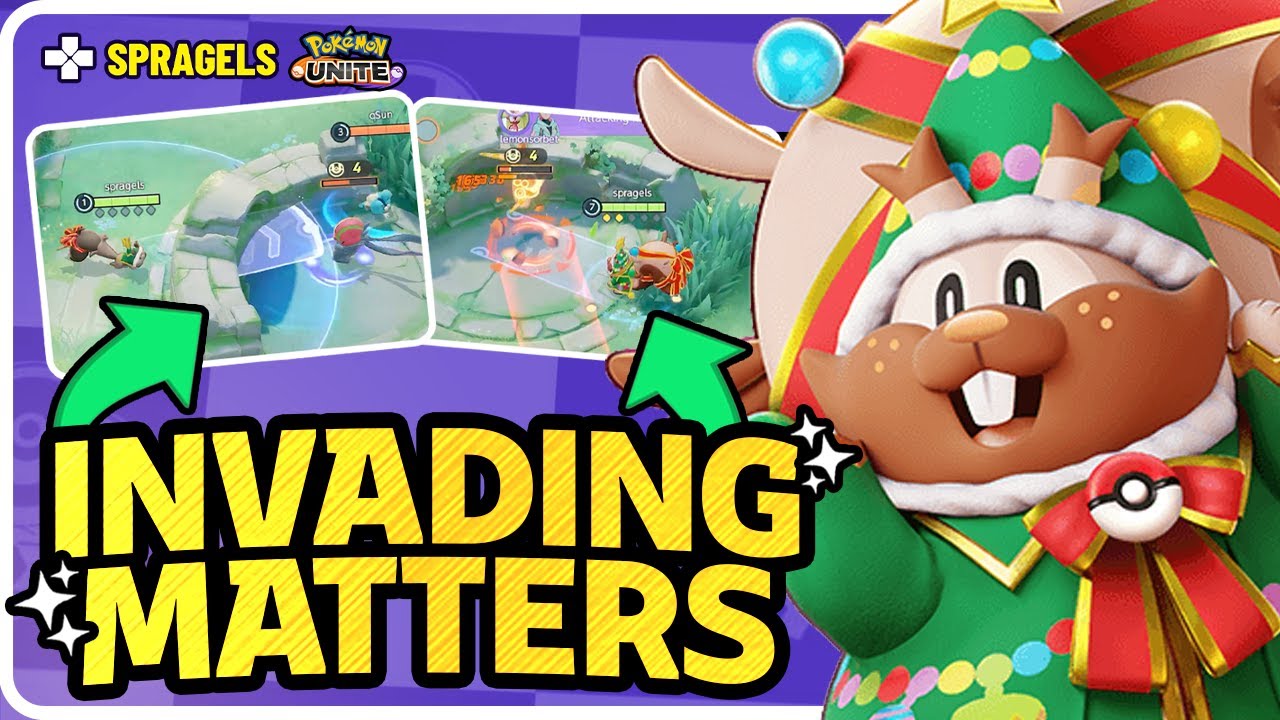Jungle Invading Is BROKEN! Greedent Is Just So Cruel | Pokemon Unite