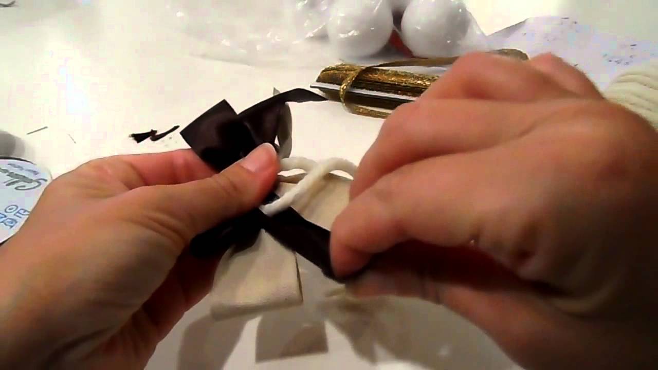 Tutorial: palline di Natale fai da te, veloci e facili da realizzare.