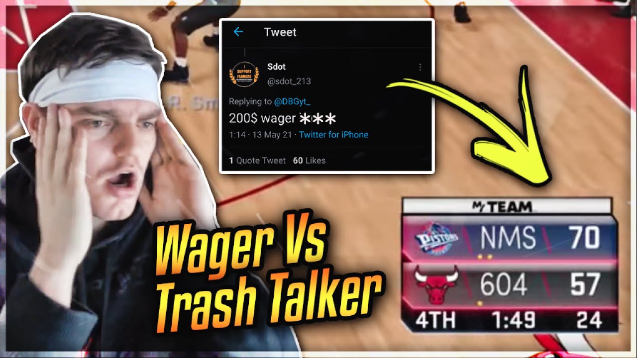 this trash talker called me out to wager but he instantly regretted it....