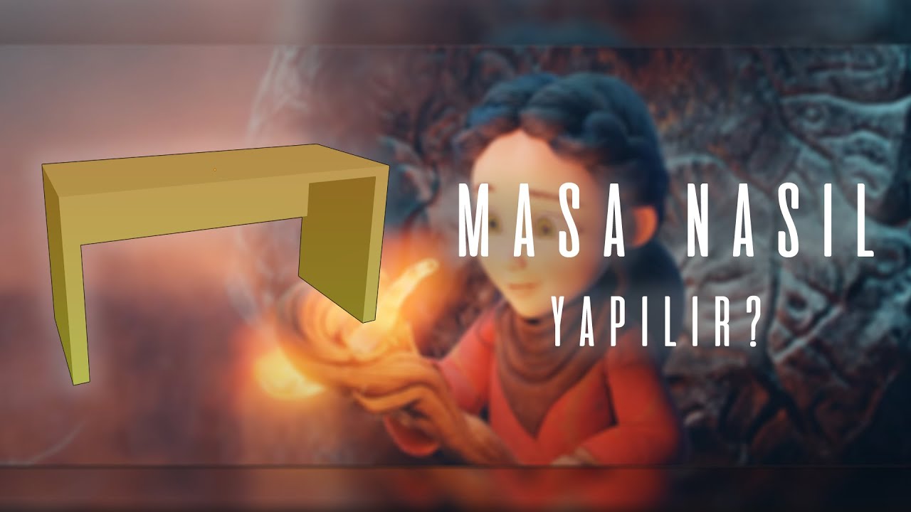 Blender Programı ile Masa Nasıl Yapılır?