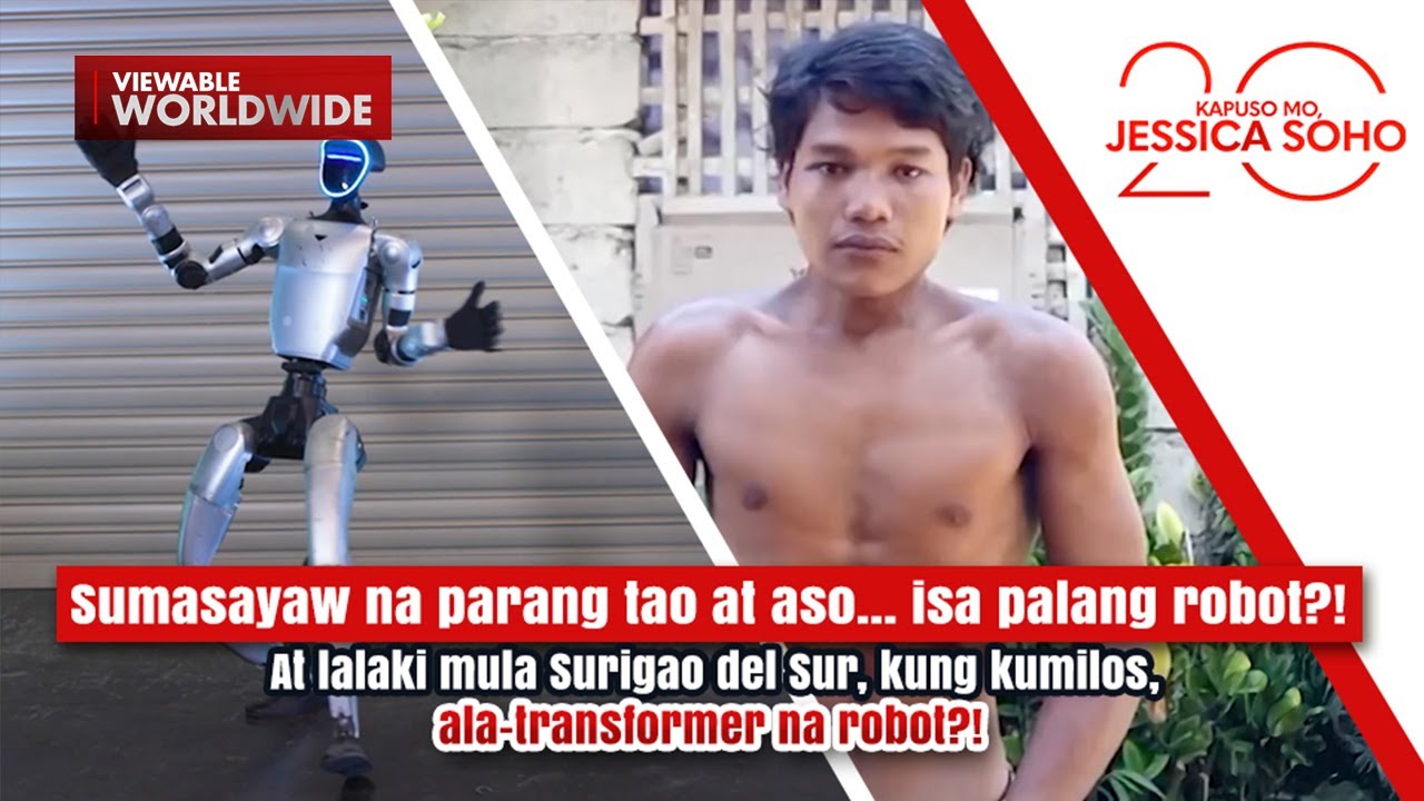 Lalaki mula Surigao del Sur, kung kumilos, ala-transformer?! | Kapuso Mo, Jessica Soho