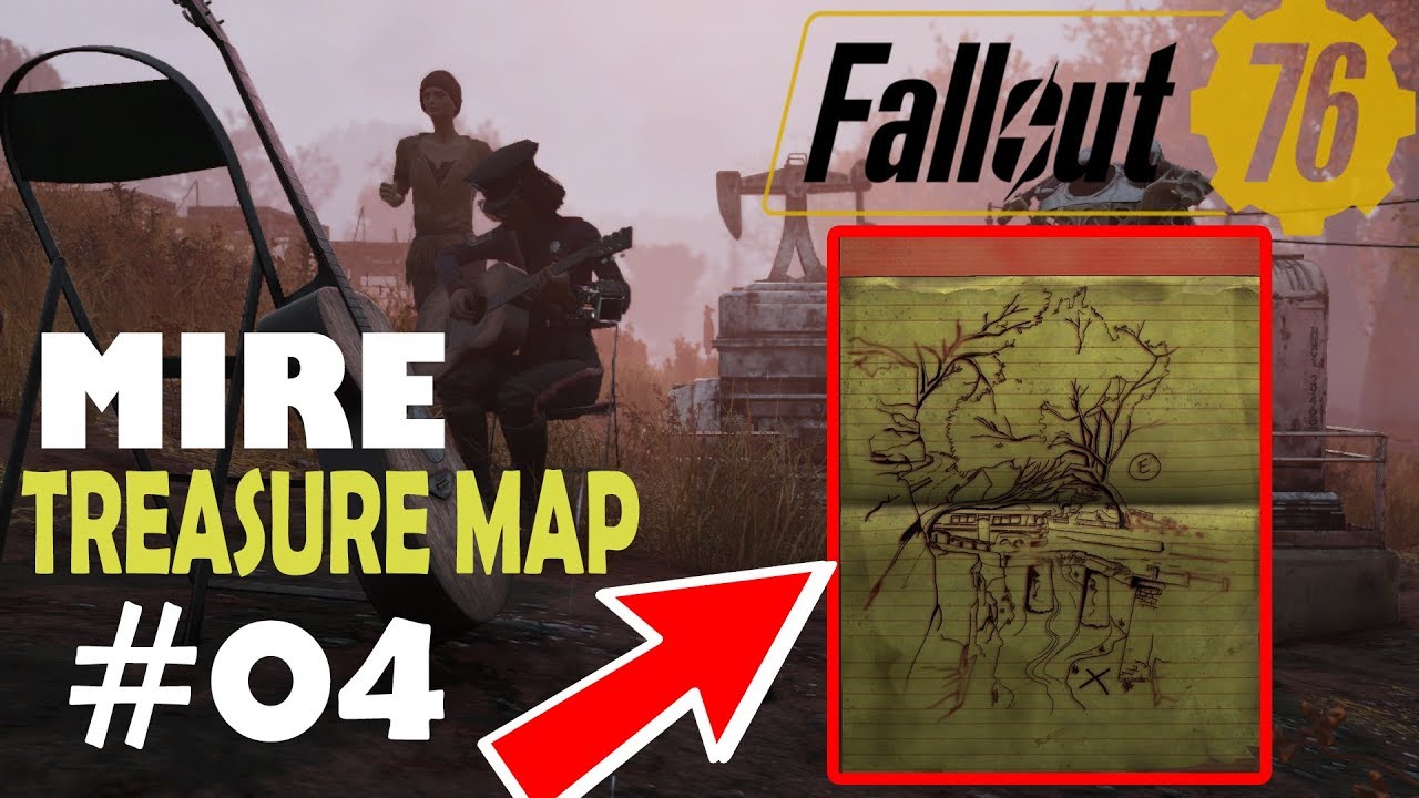 Fallout 76 | MIRE TREASURE MAP #04