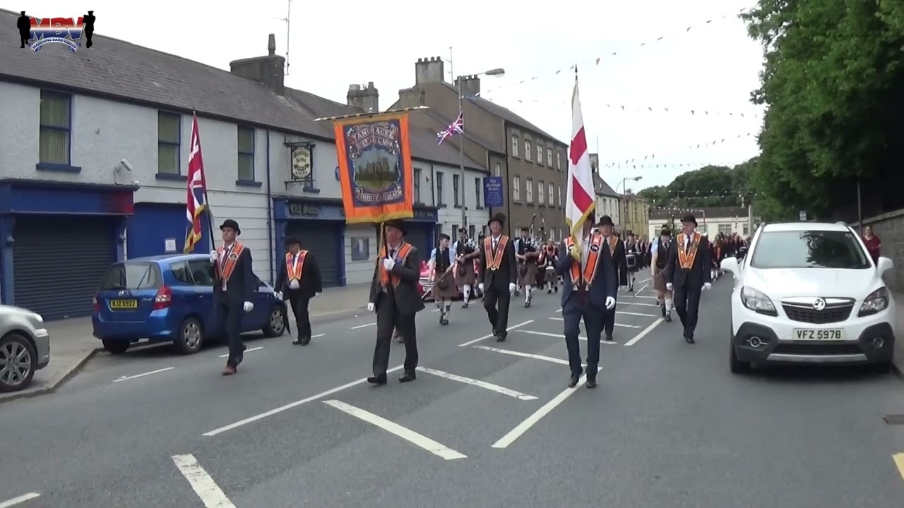 Tyrones Ditches Pipe Band @ Tandragee District LOL No 4 Orange Service 2022