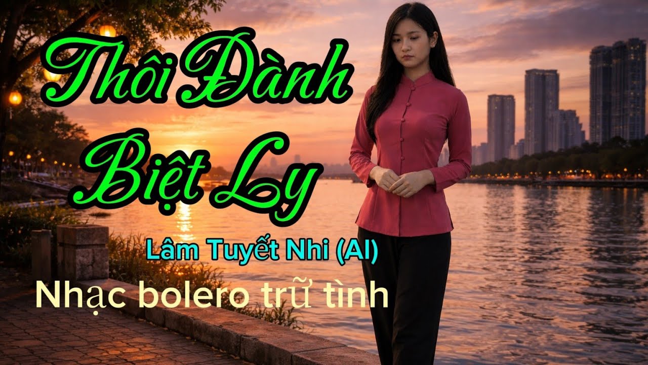 Thôi đành Biệt Ly - Lâm Tuyết Nhi (AI)- ca khúc trữ tình buồn sầu lắng nhẹ nhàng và đây Cảm Xúc
