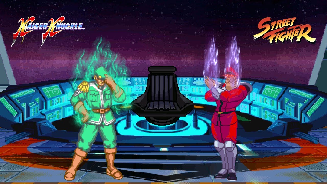 M.Bison vs General ft. Final Bison - Street Fighter X Kaiser Knuckle l Taito X Capcom