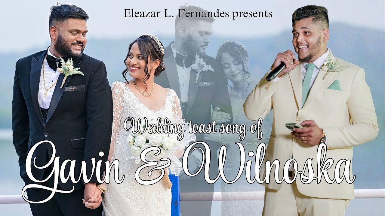 New Konkani Wedding Toast Song 2025 | Gavin & Wilnoska | By Eleazar Fernandes