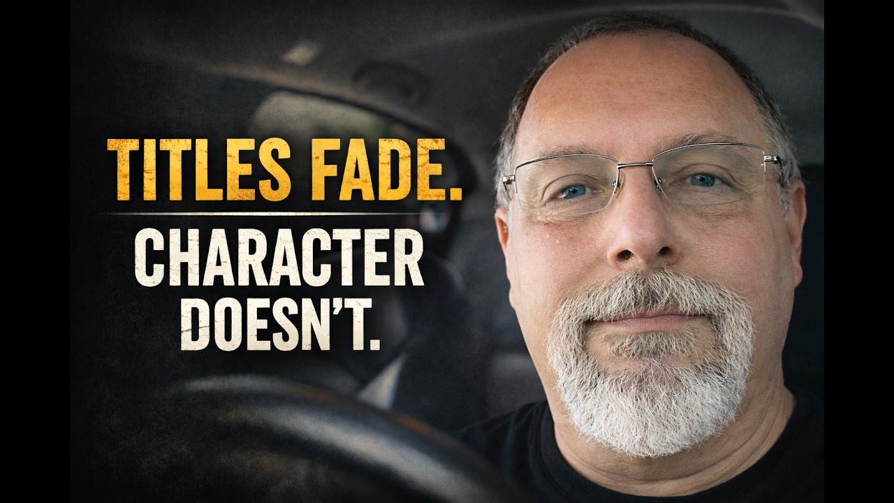 Titles Fade. Character Doesn’t.