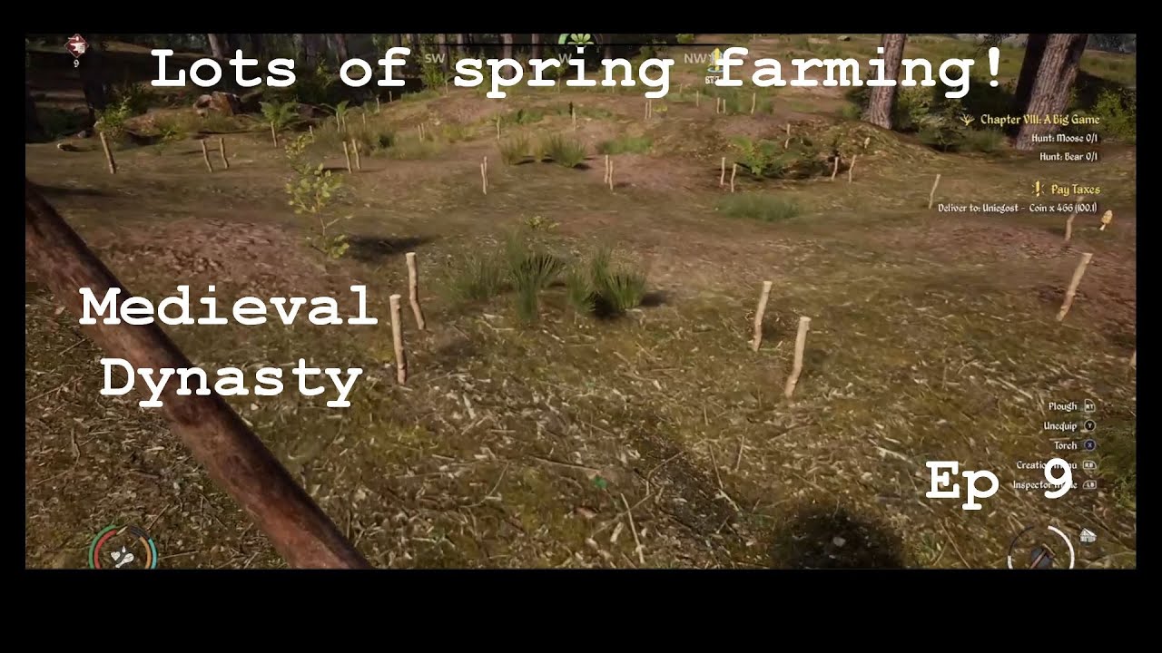 Lots of spring farming! - Medieval Dynasty - Ep 9