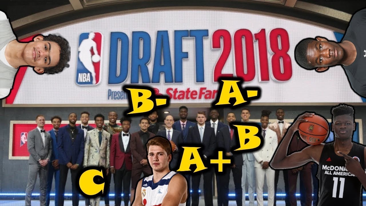 Grading EVERY Lottery Pick Of The 2018 NBA Draft