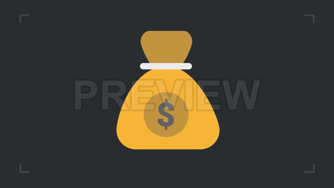 Business Icons Pack Stock Motion Graphics