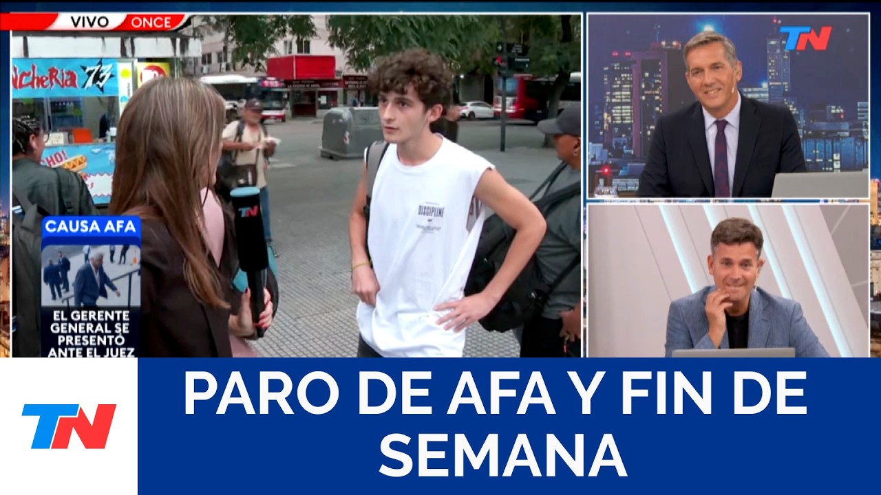 PARO DE LA AFA Y FIN DE SEMANA SIN FUTBOL: LA OPINIÓN DE LA GENTE