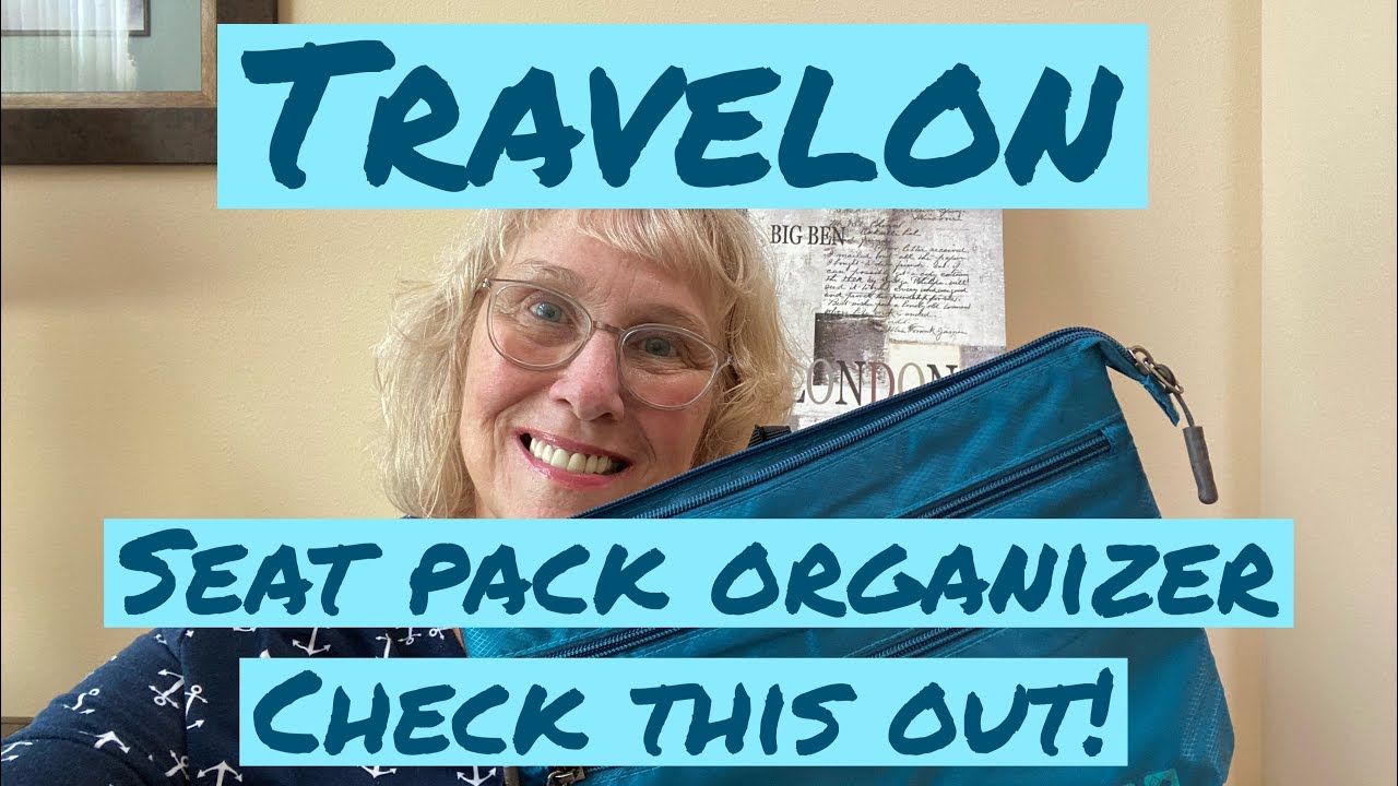 TRAVELON SEAT PACK ORGANIZER - Check out this way to prevent germs on your iPad!