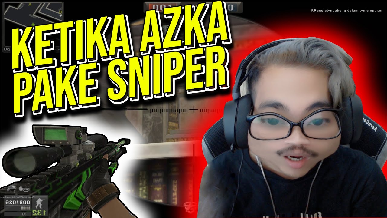 AZKA MEMAKAI AWP OVER POWER?? SEMUA TERDIAM!! Point Blank Zepetto indonesia