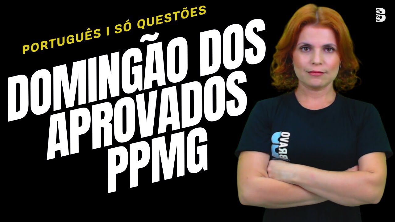 DOMINGÃO DOS APROVADOS I 15 QUESTÕES PARA REVISAR PORTUGUÊS I PPMG 2025