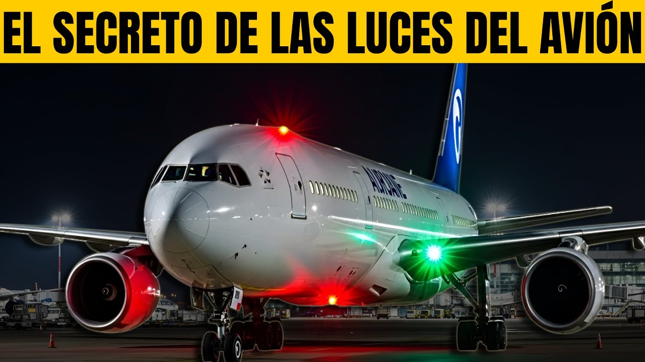 ¿Para Qué Sirve Cada Luz de un Avión? La Explicación Que Nadie Te Da