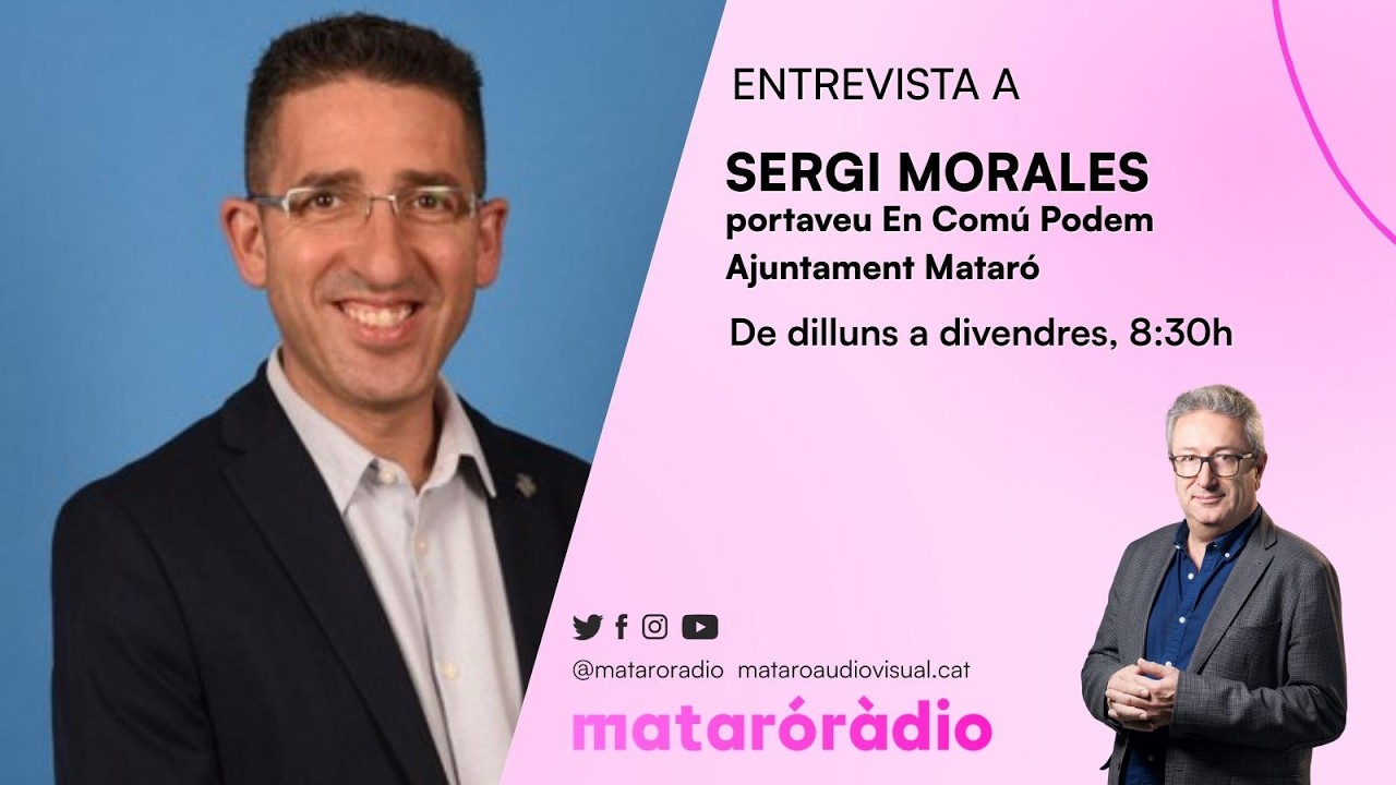 Sergi Morales a l'Entrevista de Mataró Ràdio