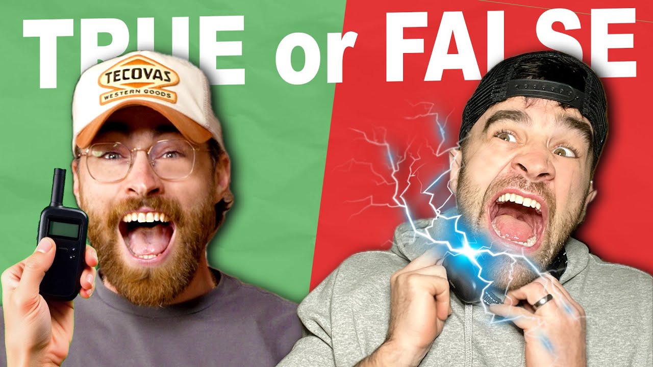 True or False with SHOCK COLLARS!