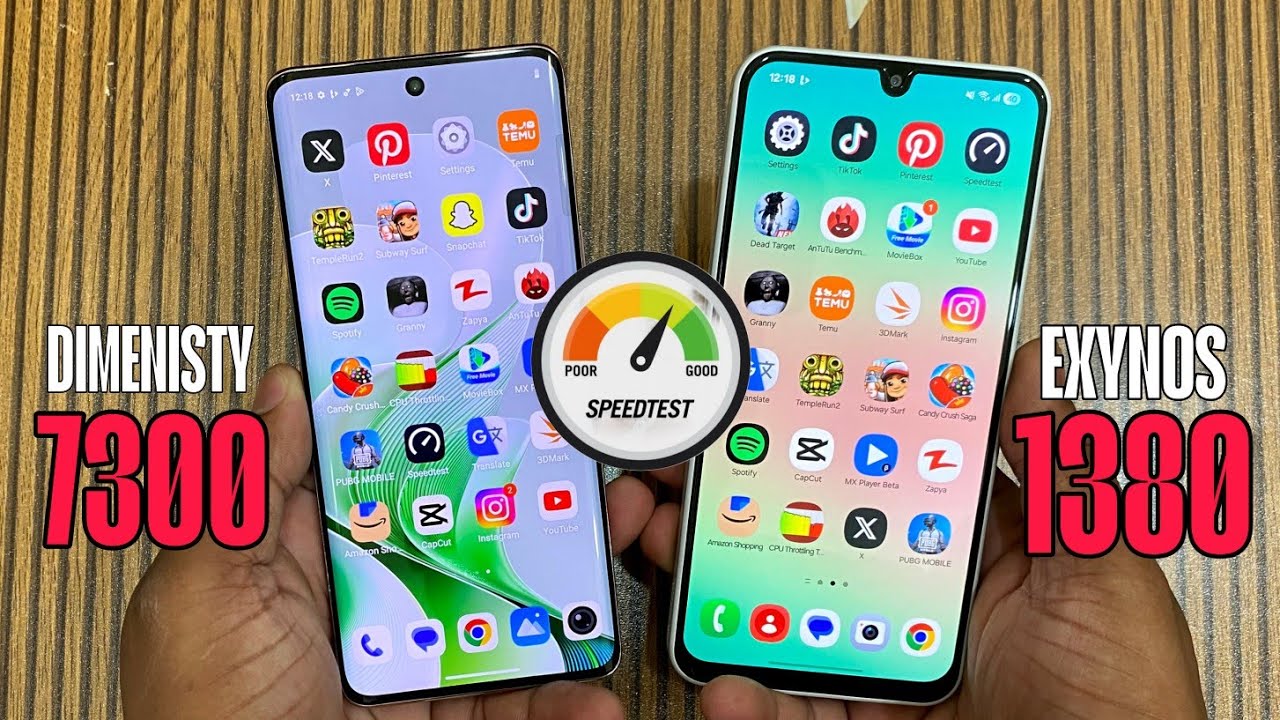 Samsung Galaxy A26 Vs Vivo V40e Speed Test Comparison - Dimensity 7300 Vs Exynos 1380