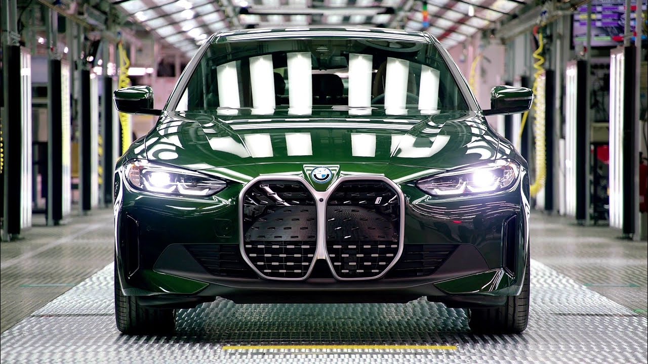 New BMW i4 PRODUCTION started in Munich - How is made!